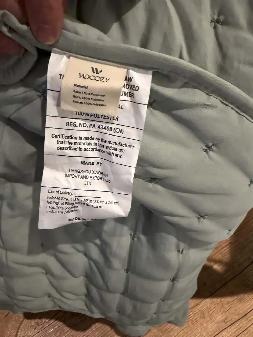 WDCOZY brand new